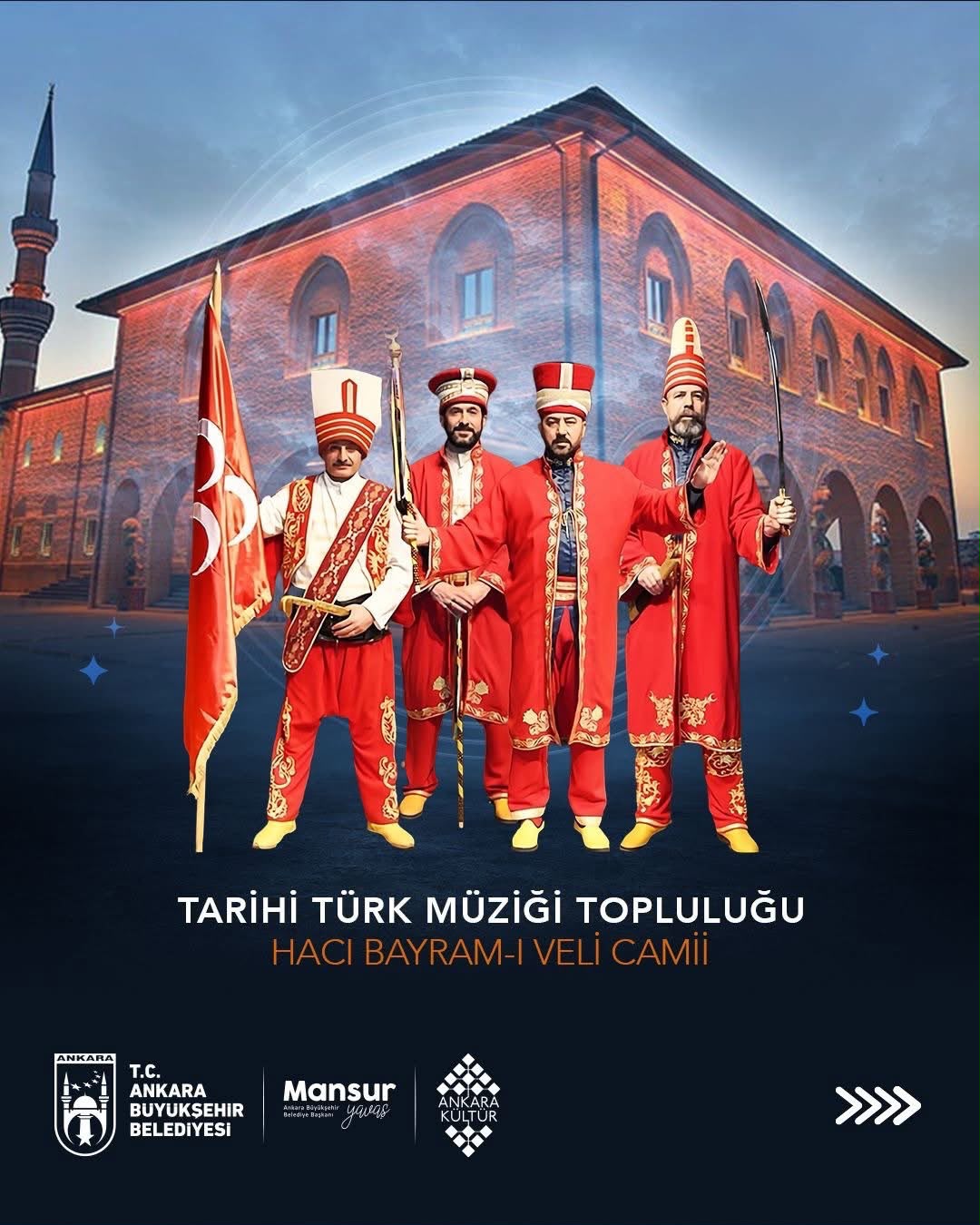 Hacı Bayram-ı Veli Camii’nde Mehter Coşkusu Başlıyor!