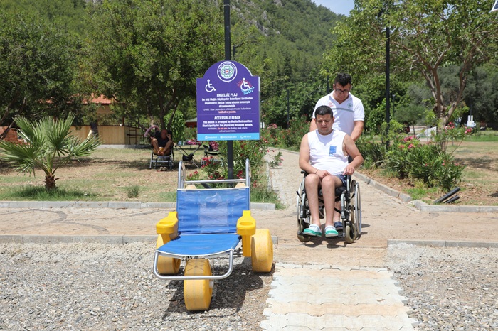 Muğla Büyükşehir Belediyesi’nden “Herkes İçin Engelsiz Plaj