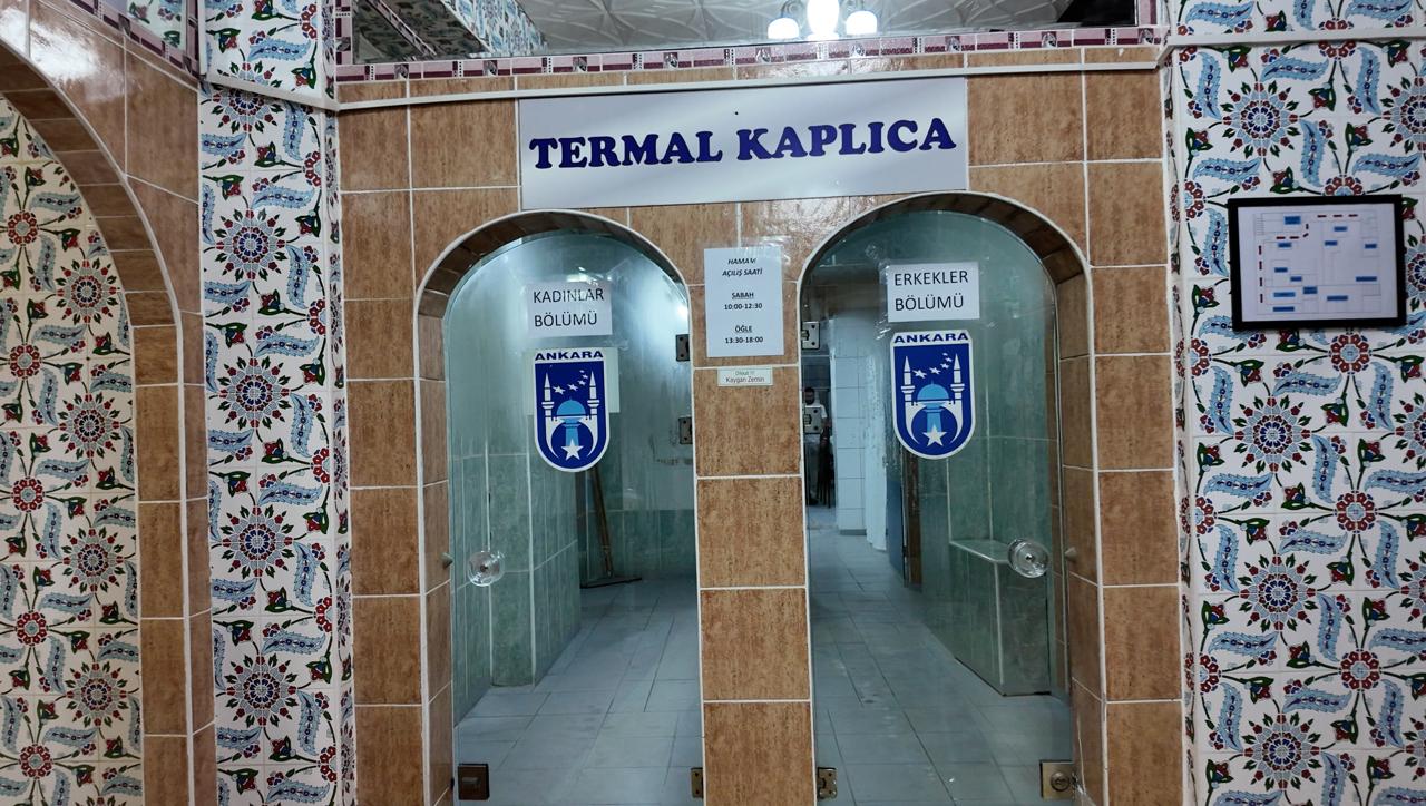 KIZILCAHAMAM ŞİFA TERMAL SOSYAL TESİSİ YENİLENEN YÜZÜYLE HİZMET VERMEYE BAŞLADI