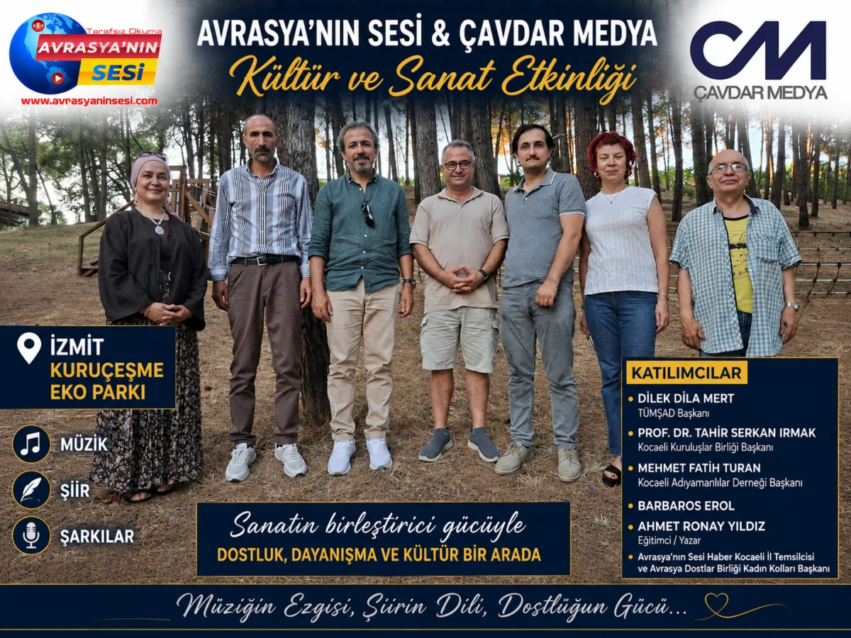 İzmit Kuruçeşme Eko Parkı’nda Sanat ve Dostluk Buluşması
