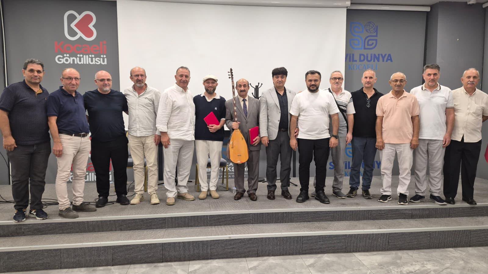 Kocaeli Ardahanlılar Derneği’nden Âşıklar Gecesi: Türkülerle Birlik ve Beraberlik Mesajı