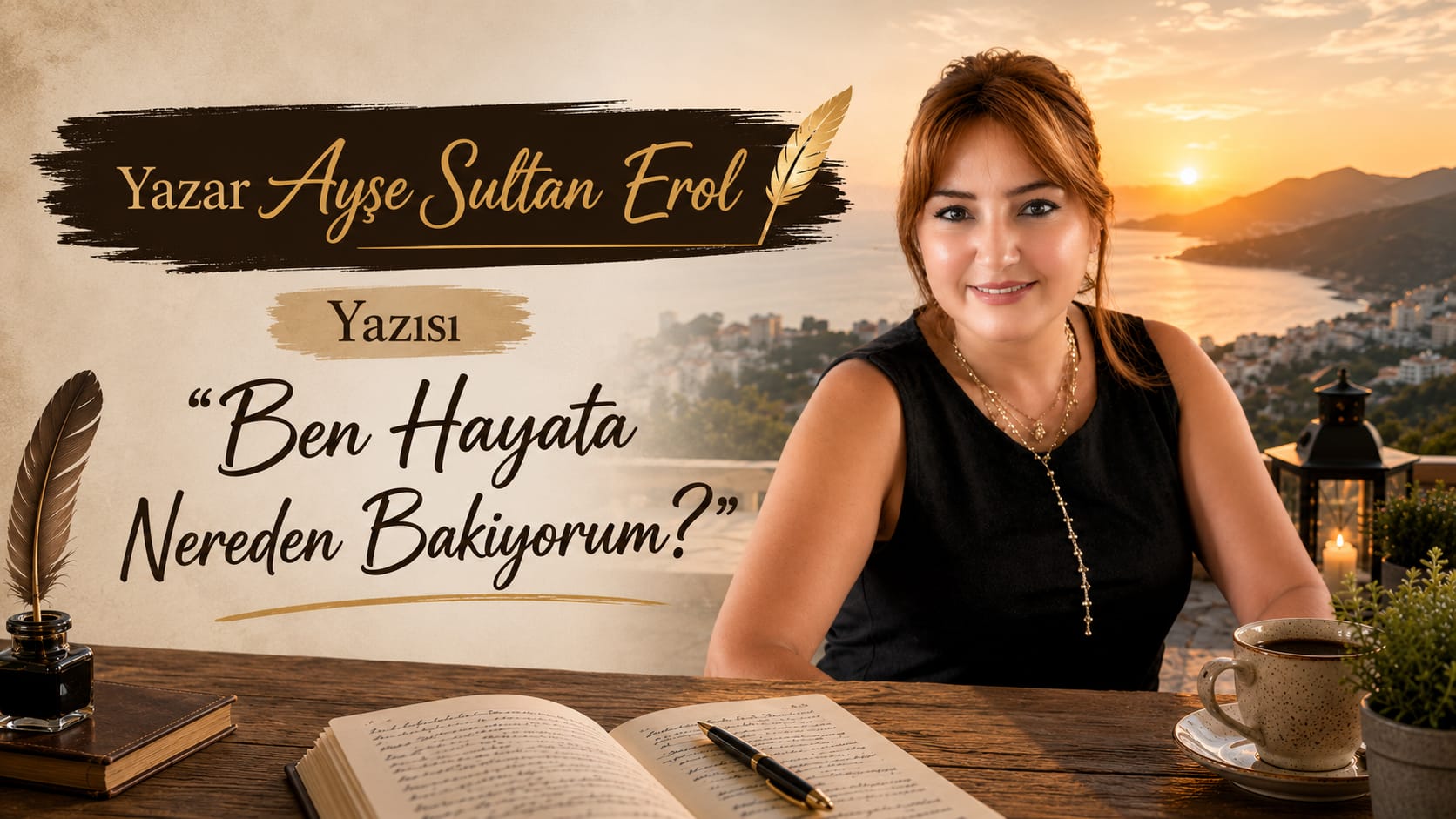 Yazar Ayşe Sultan Erol: Ben Hayata Nereden Bakıyorum