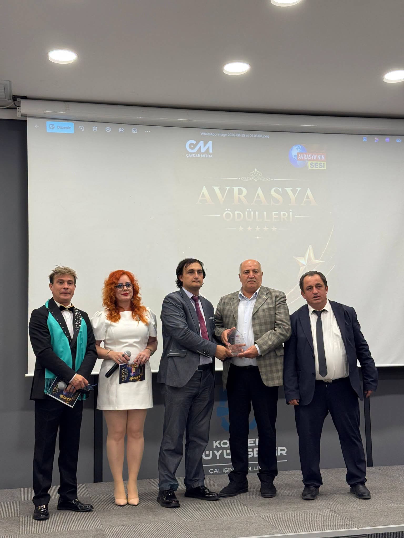 Avrasya Ödülleri Sahiplerini Buldu